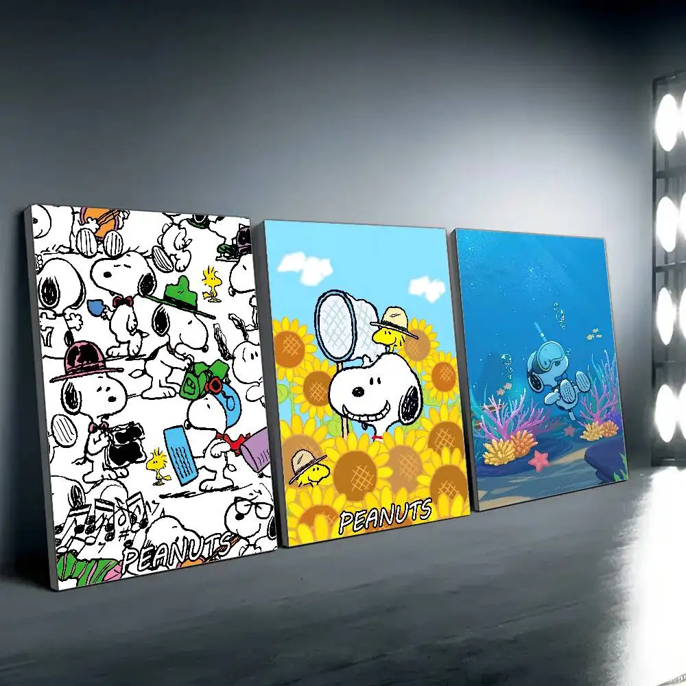 Snoopy Poster Prints Wall Pictures Living Room Home Decoration S view 2