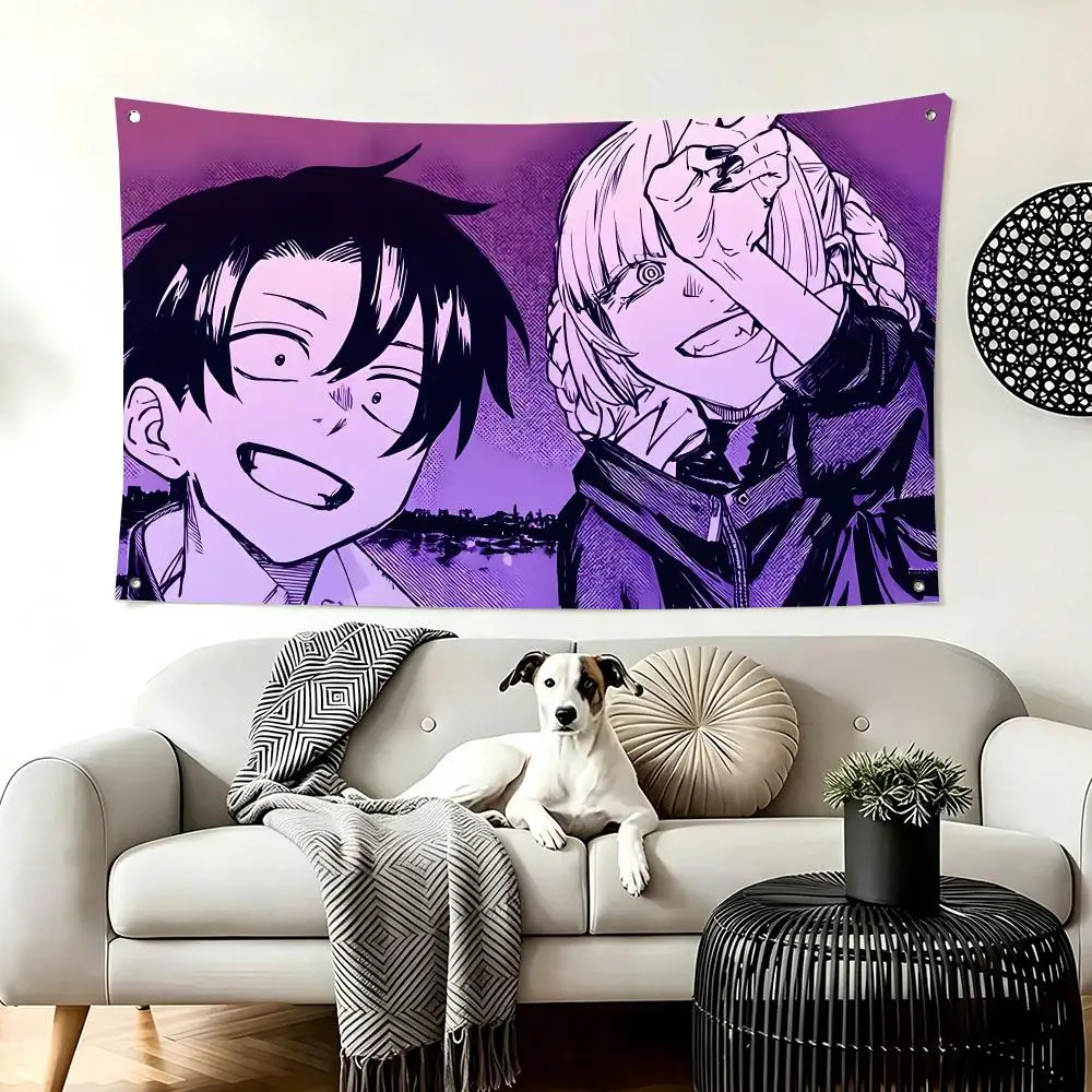 Supernatural Anime C-Call of the Night Flags  For Living Room Home Dorm Decor Wall Outdoor Camping Party Banner Gifts