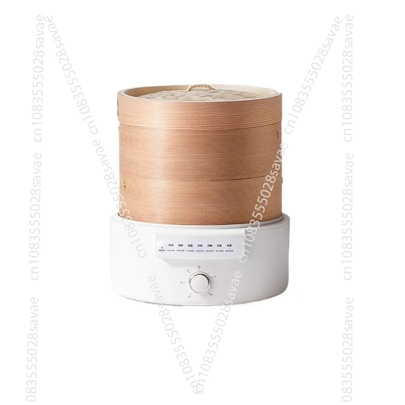 

Electric Steamer Multi-functional Household Three-layer Steaming and Stewing Integrated Timed Breakfast Machine Bamboo Steamer