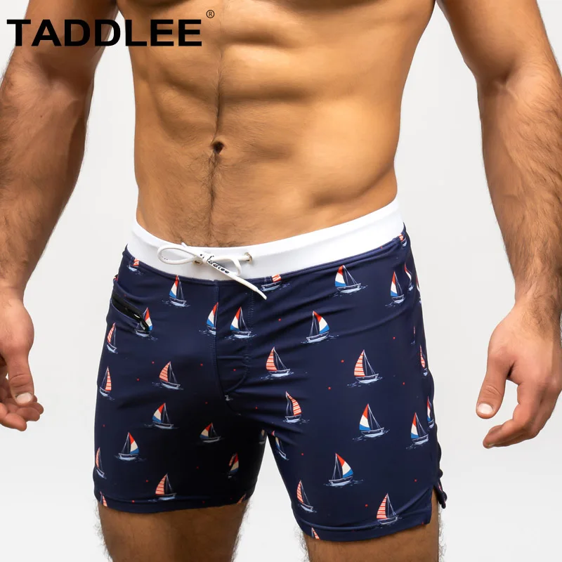 Taddlee Men Swim Briefs Bikini Trunks Swimwear Square Cut Swimsuits Board Shorts