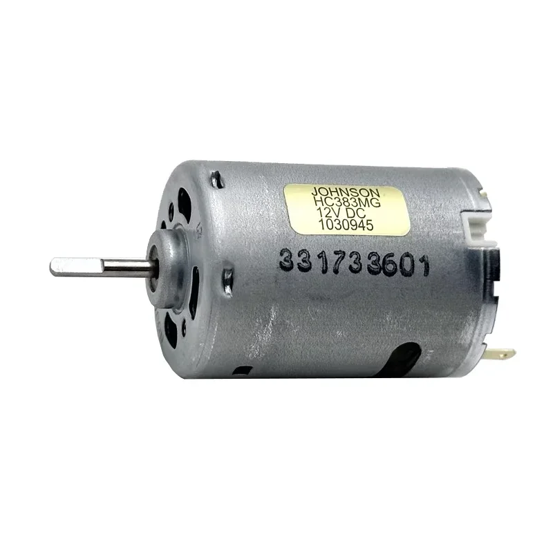 JOHNSON HC383MG Mini RS-380 Motor DC 6V-12V 12400RPM High Speed Strong Magnetic Carbon Brush Motor DIY Hobby Toy Model Car Boat