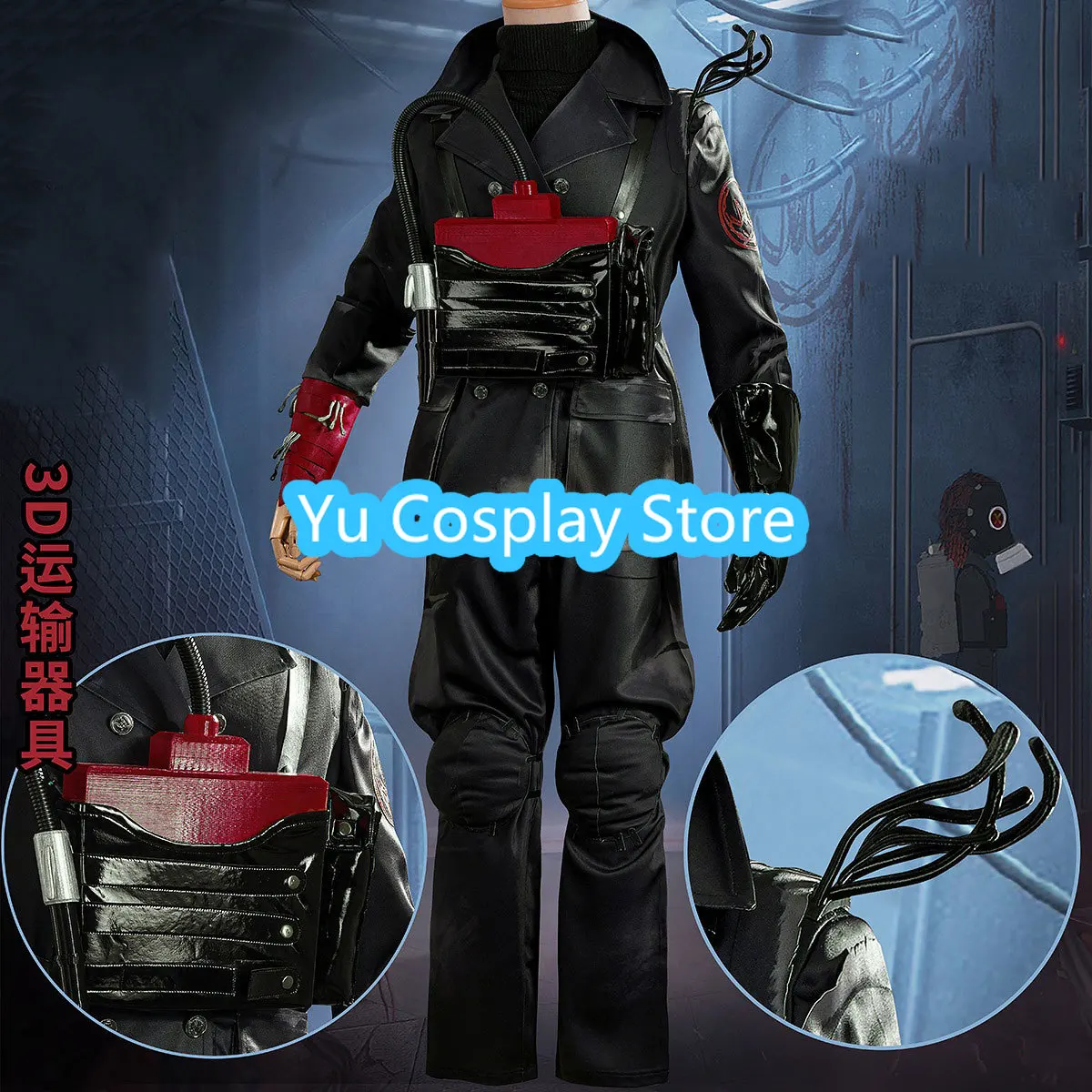 Game Identity V Professor Luchino Diruse Cosplay Costume Fancy Party Suit Halloween Carnival Uniforms Anime Clothing Custom Made