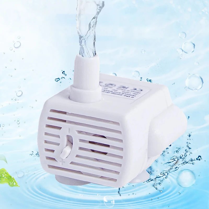 USB Water Pump For Multiple Styles Pet Cat Water Fountain Auto Cat Dog Drinking Fountain Replacement Water Mute Pump Accessories