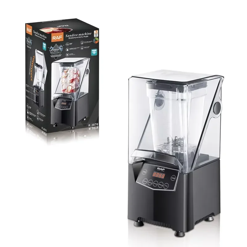 RAF New Silence Sandice Blender Smoothie Kitchen Ice Crusher Soya Bean Blender Electric Smoothie Juicer Blender