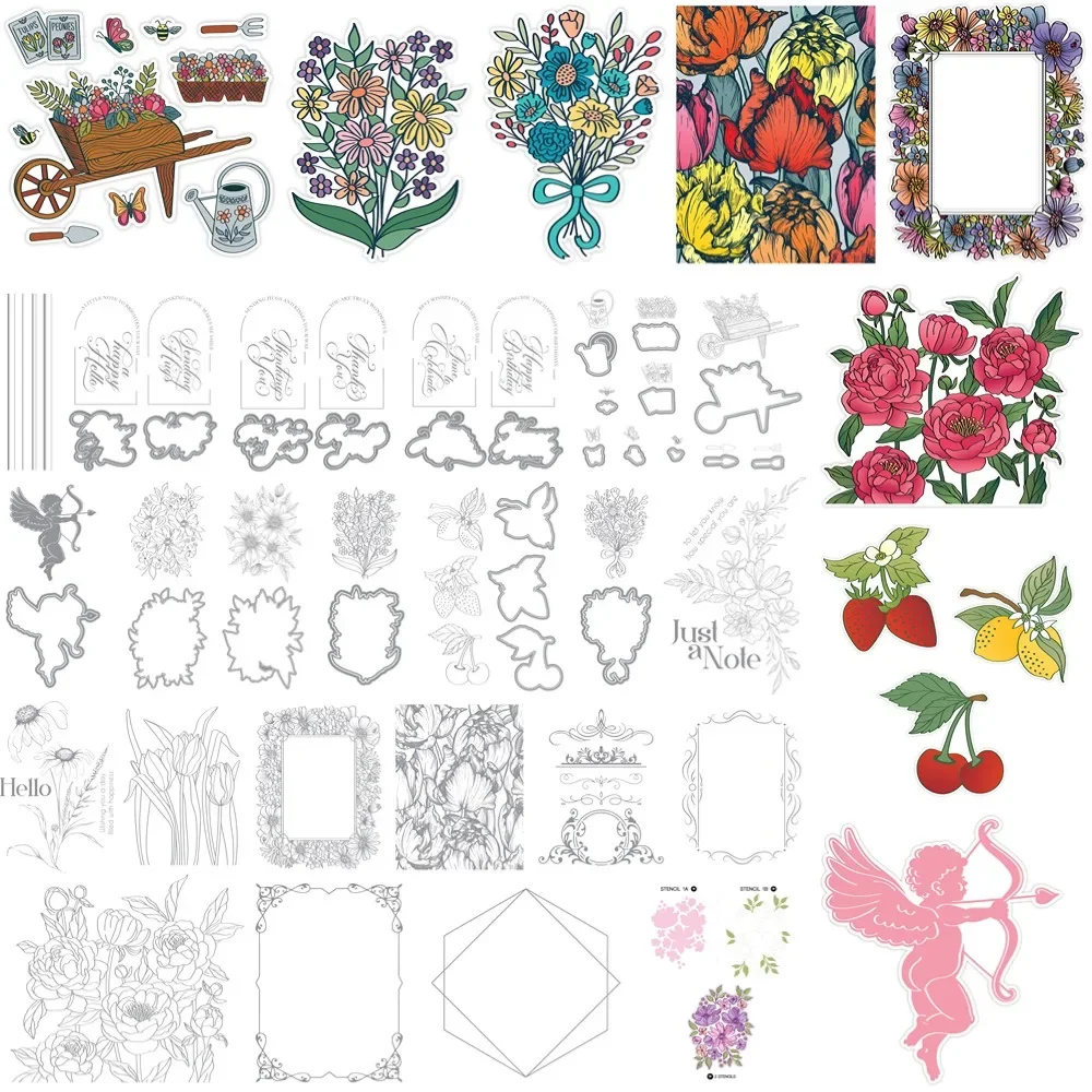 Arches Celebrate Press + Foil Plate New Arrival 2024 DIY Molds Scrapbooking Paper Making Crafts Template Handmade Decoration