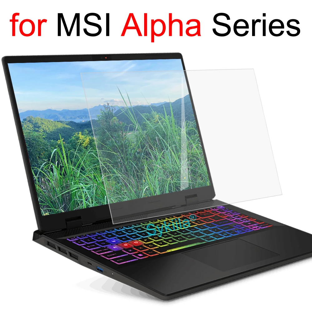 Screen Protector for MSI Alpha 15 17 B5E A3D A4D B7E C7V HD Clear Guard Matte Frosted Skin Film 15.6 17.3 Inch