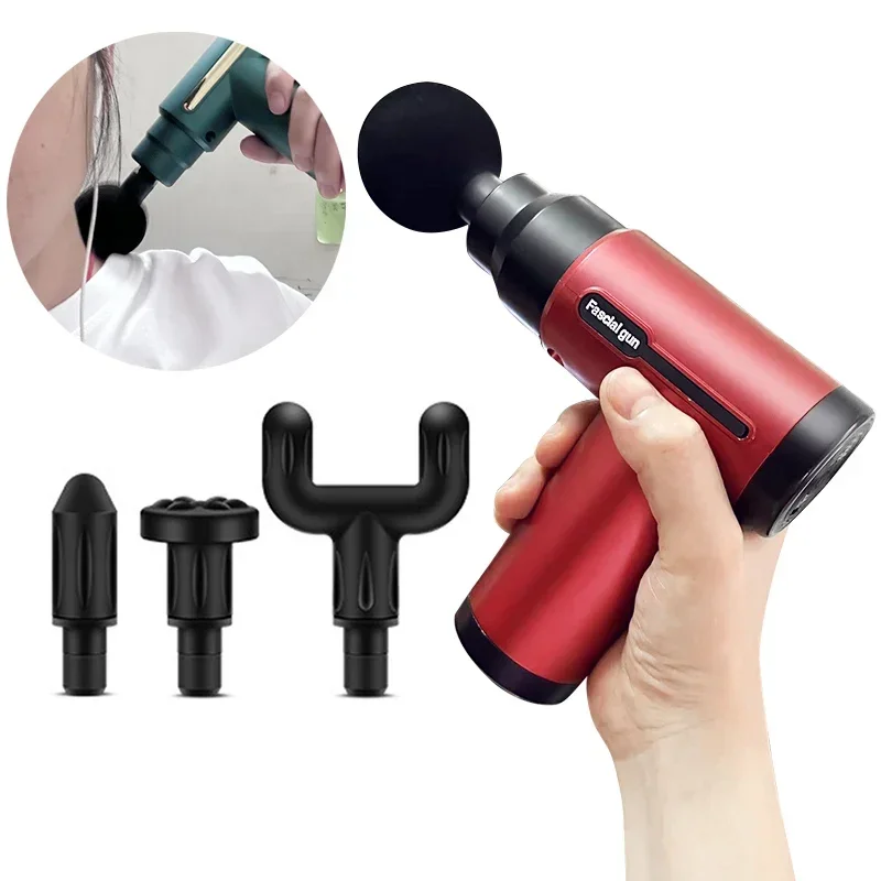 

Fascia Gun,Multifunctional Fascia Gun Muscle Massage Relaxation Vibrating Body Massager Gun Fitness Equipment Deep Tissue Muscle