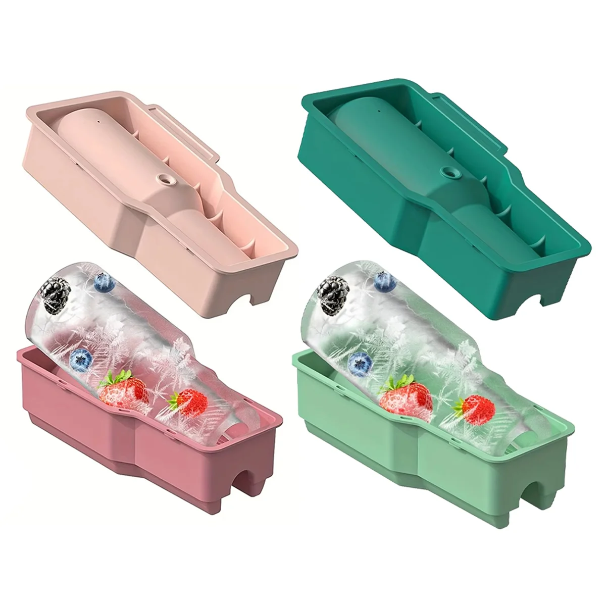 

NEW For Stanley Ice Making Silicone Mold IceCube Cup All-in-One Ice Cup Ice Tray Suitable for Cocktails, Whiskey and Coffee