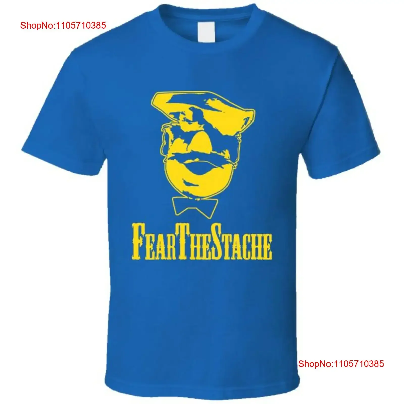 The Swedish Chef Fear Stache T Shirt vintage Washed streetwear Unisex homme Stylish designer clothes Casual Versatile Stretched