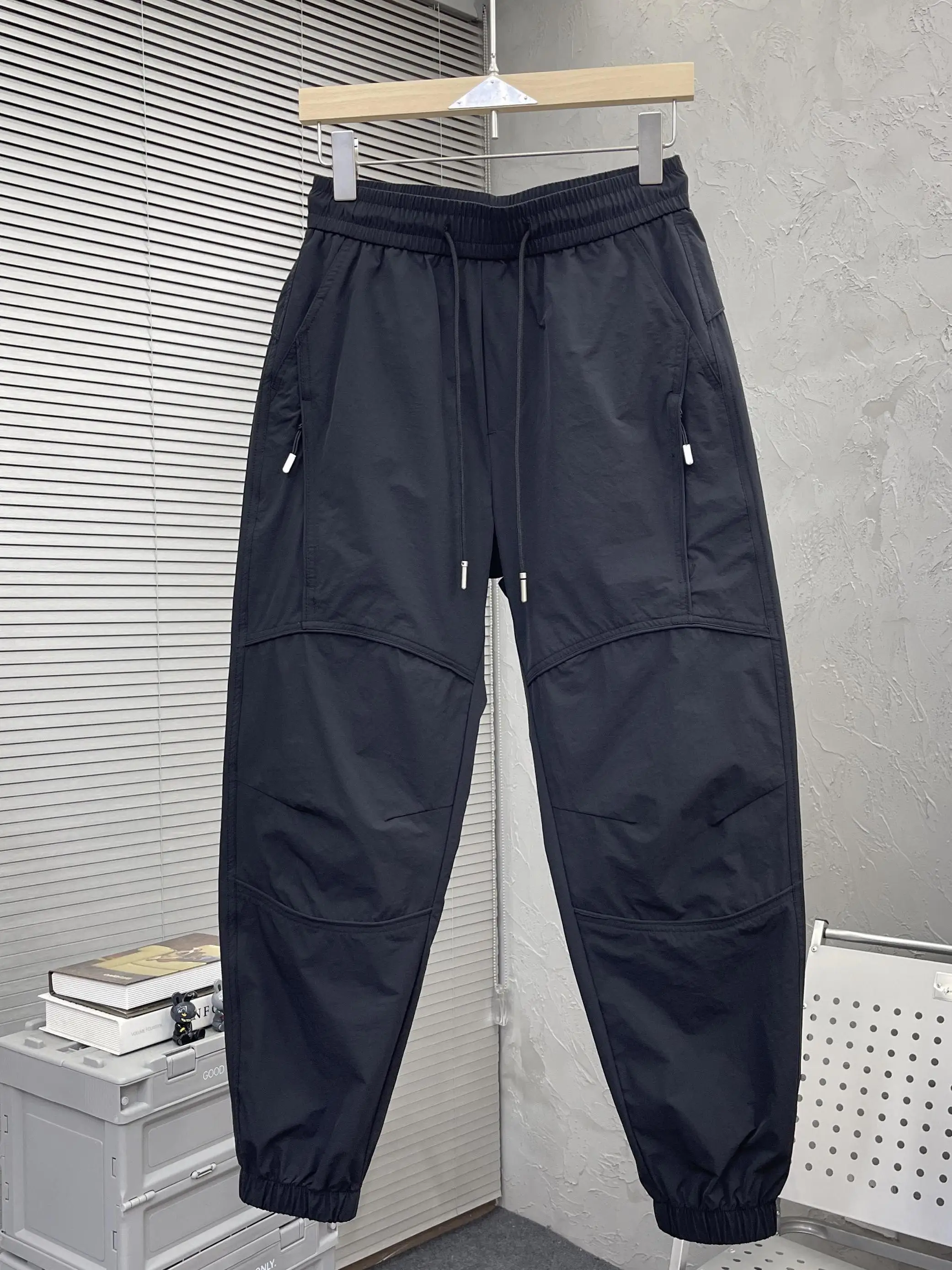 

Мужские утепленные брюки на флисовой подкладке для осени и зимы, дышащие, легкие, зауженные, рабочие, модные, повседневные