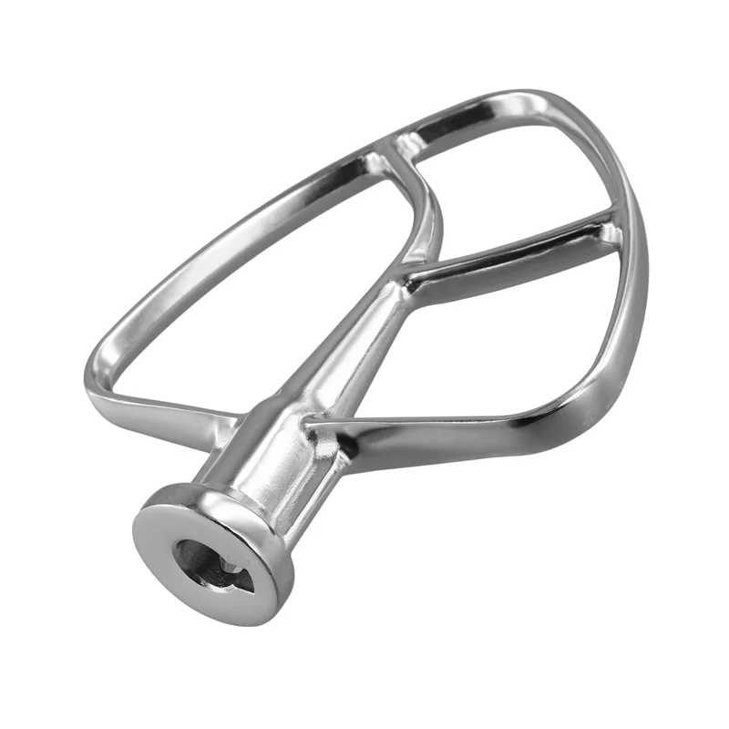 A94E-Stainless Steel Flat Beater For Kitchen Aid 4.5 Qt - 5 Qt Tilt-Stand Mixer Attachments For Kitchen Baking Accessory