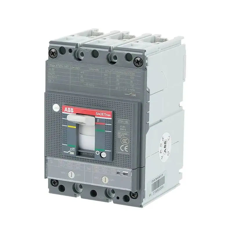 Abb Molded Case Circuit Breaker Xt1n160 Three-Pole Air Switch Xt2/3S 100 200 250A Replaces S1N