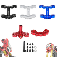 Electric  Motorcycle Triple Clamp Set Aluminum Alloy Upgrade Replacement  Accessories 264004 Compatible For LOSI 1/4 Promoto-MX