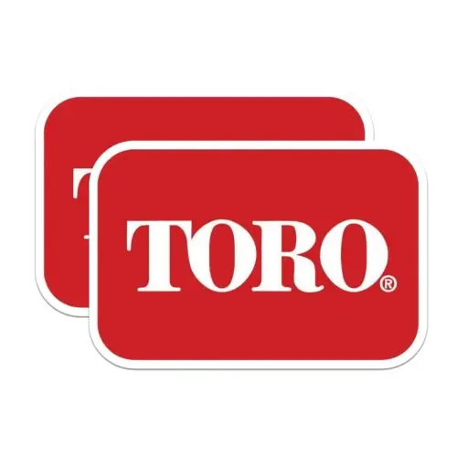 2 Toro Logo Decals …