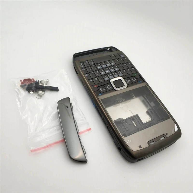 For Nokia E71 New Full Complete Mobile Phone Housing Cover Case + English Keypad