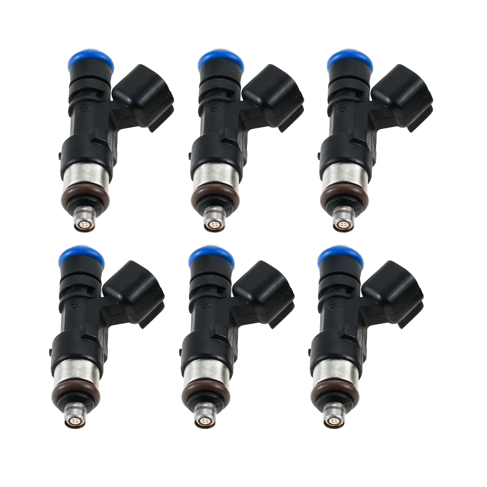 6pcs Fuel Injector 0280158055 for Ford Mustang Ranger Explorer Sport Trac Mazda B4000 Mercury Mountaineer Land Rover LR3 4.0L V6