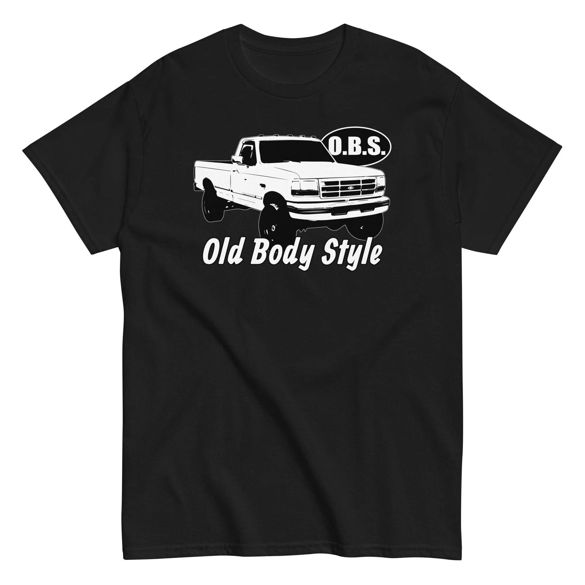 Obs Truck T Shirt Classic Pickup Car Enthusiast Old Body Style Mens Guys Present