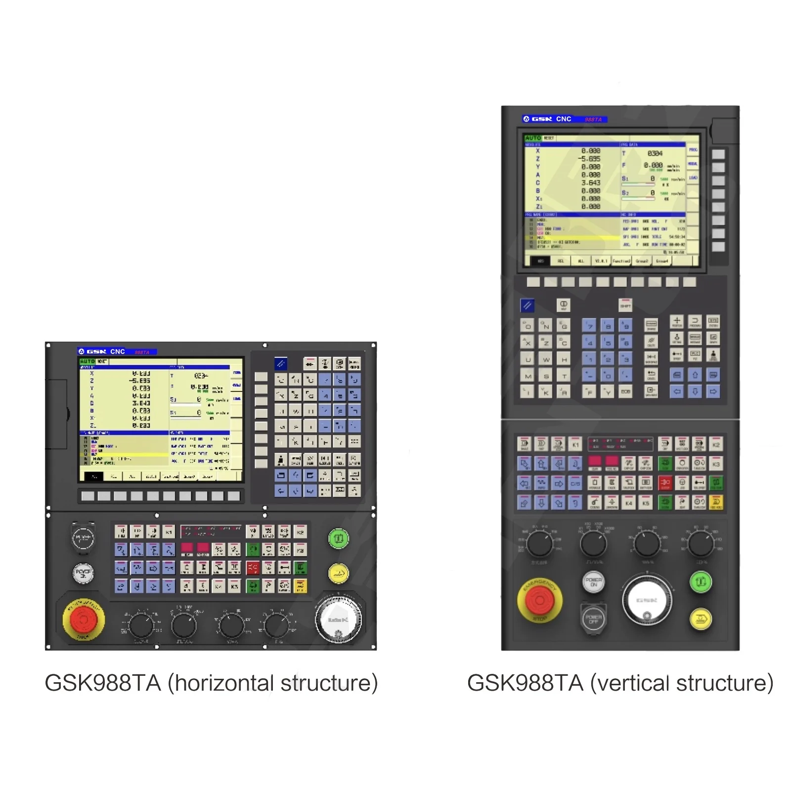 

GSK 988TA CNC System Supports 8 Feed Axis of Turning Center CNC Controller