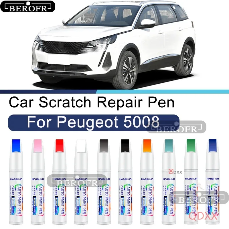 For Peugeot 5008 Paint Pen Supplies Modification Accessories Car Paint Scratch Repair Car Scratch Remover Paint Repair Set