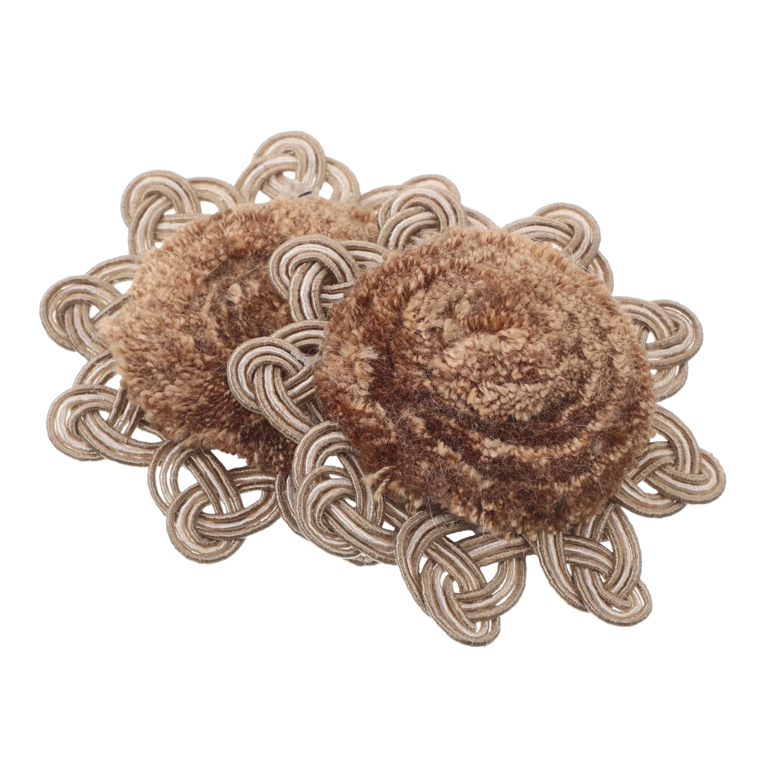 

Ethnic Style Tassels Decoration Vintage Sunflower Tassels Handmade Boho Flower Flower Ornament Curtain Ornament Drapery Lace