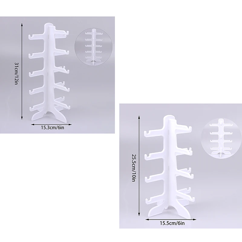 Marco de exhibición de plástico para gafas de sol y miopía, soporte organizador de joyería, 1 unidad
