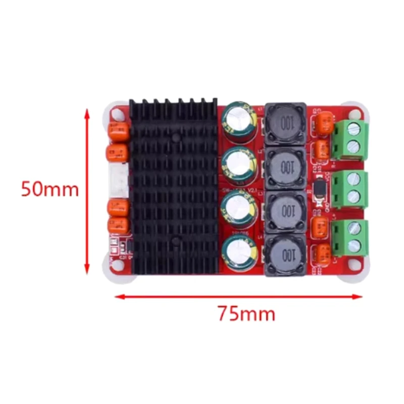 TPA3116 Digital Putting Plate 50W*2 Digital Amplifier Board PBTL 100W Mono High Power Amplifier Module