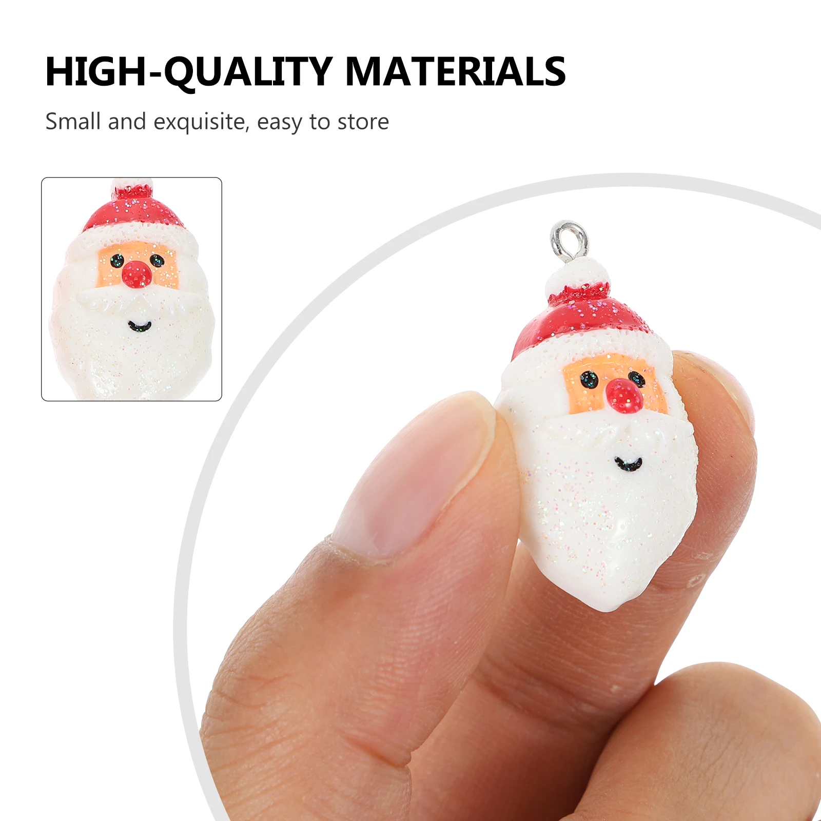 

12 шт., рождественский кулон, украшения из смолы, принадлежности для изготовления ювелирных изделий своими руками, рождественские подвески, аксессуары, рождественский кулон из смолы