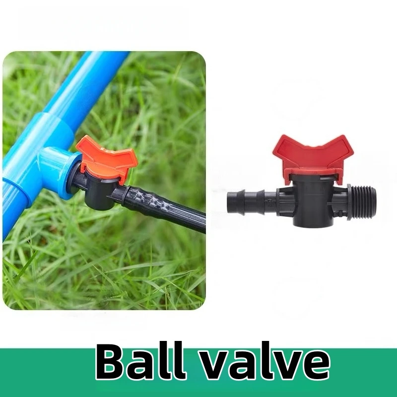 

Специальный переключатель шарового клапана для ленты капельного орошения 16 мм