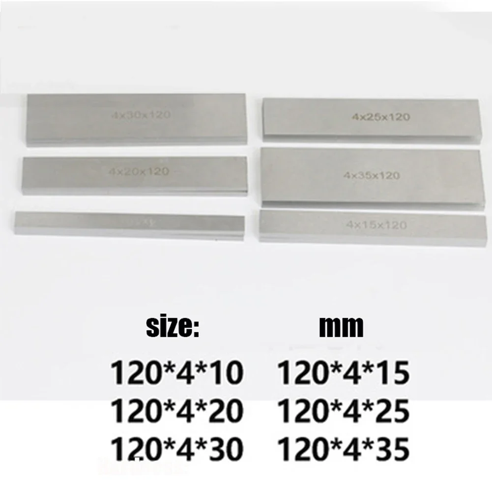 2*4*30*120mm Alloy Steel Pads Storage Box For Parallel Blocks Storage Box Embossed Text Heavy Duty Construction