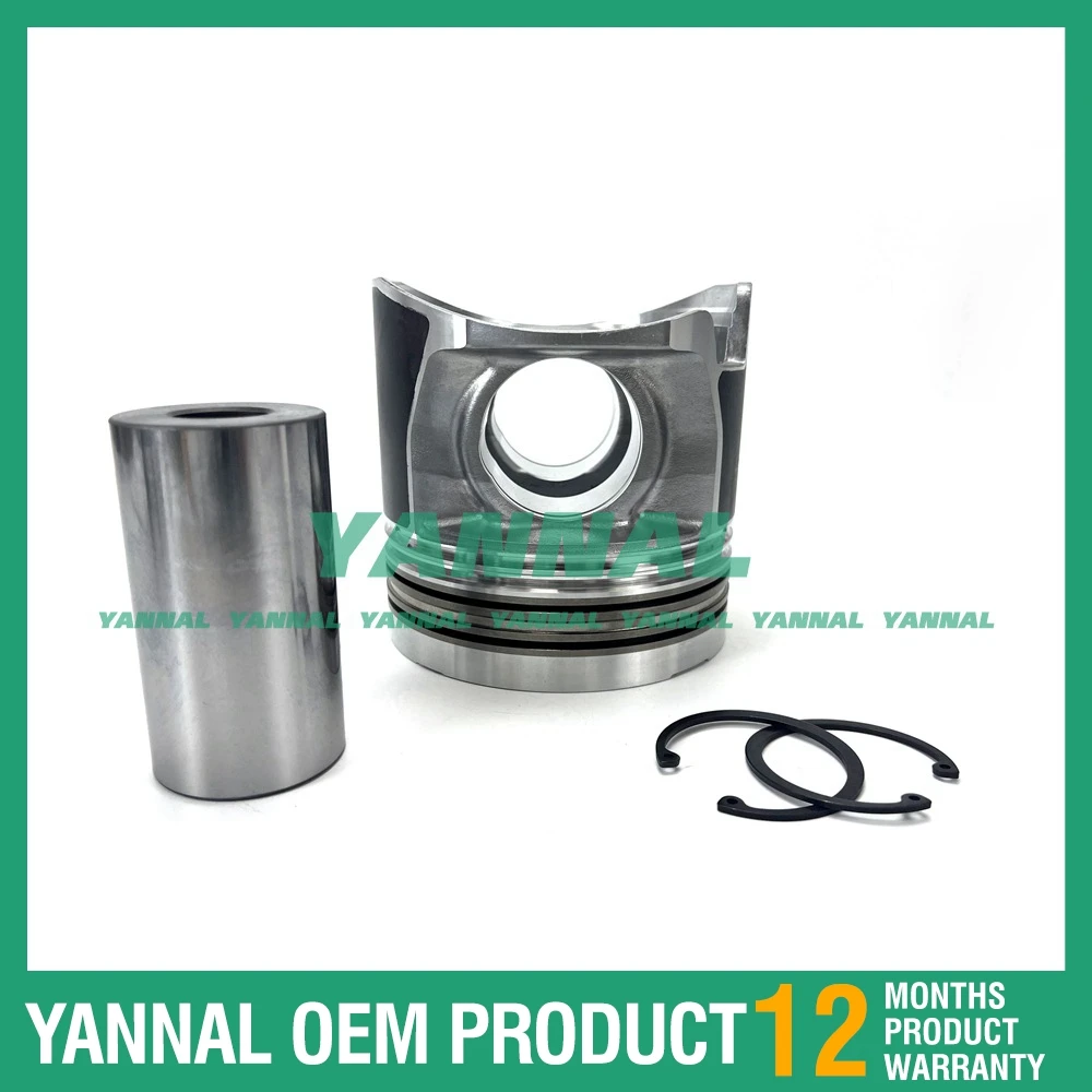 Piston Kit For Isuzu 6WF1-CR Engine Spare Parts