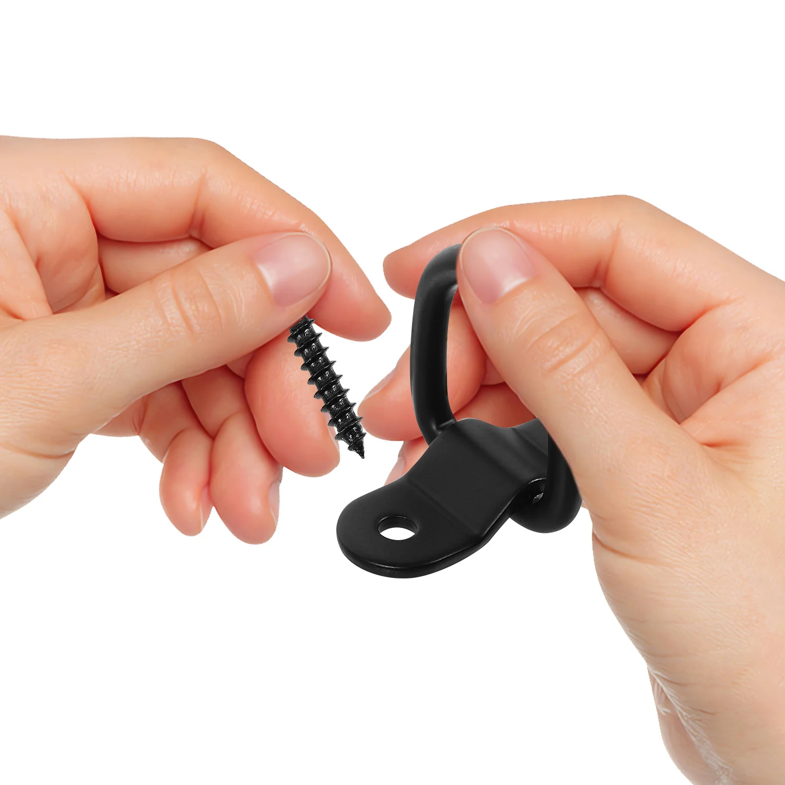 

4Pcs D Rings Trailer Anchor Lashing Rings Heavy Duty Metal Tie Down for Trucks Trailers Tie Down Anchor Trailer Accessories