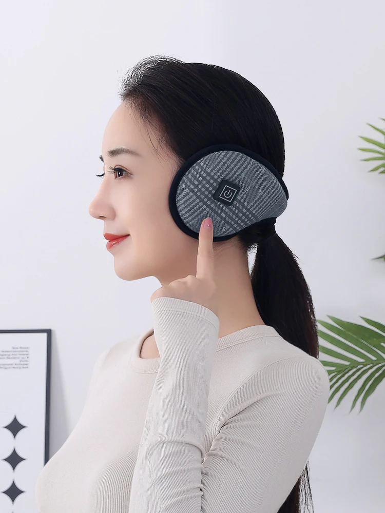 AliExpress Heated Earmuffs Keep Ears Warm Windproof for Outdoor Cycling to Prevent Ear Frostbite Suitable for Seniors portable and wearable