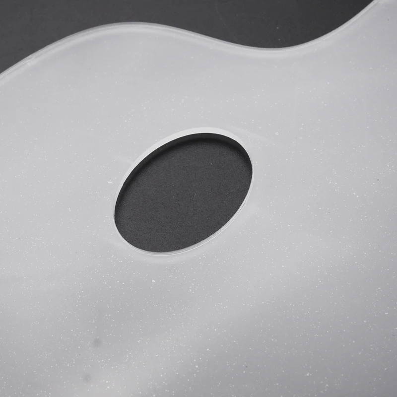 Paleta de Tinta Acrílica Transparente, Pintura Artesanal DIY, 10x6 Polegadas, Pacote 2