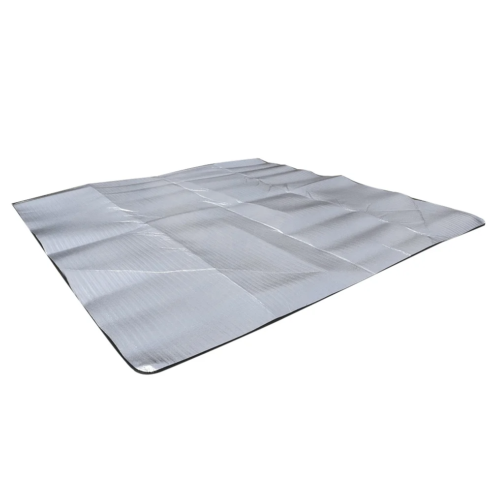 

2.5mm 200x120cm Waterproof Picnic Mat Aluminum Film Portable Campsite Pad Durable Practical Use for Nature Enjoyment