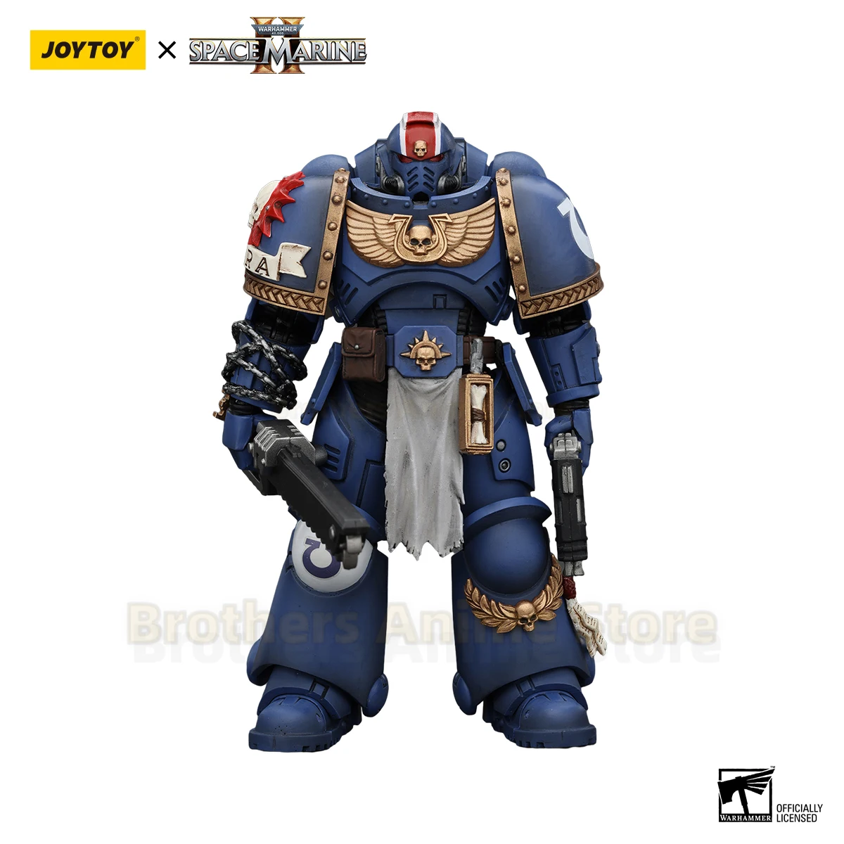

[В НАЛИЧИИ] JOYTOY 1/18 Warhammer 40K Фигурка Ультрамарины Brother Chairon Sergeant Gadriel Лейтенант Titus Модель