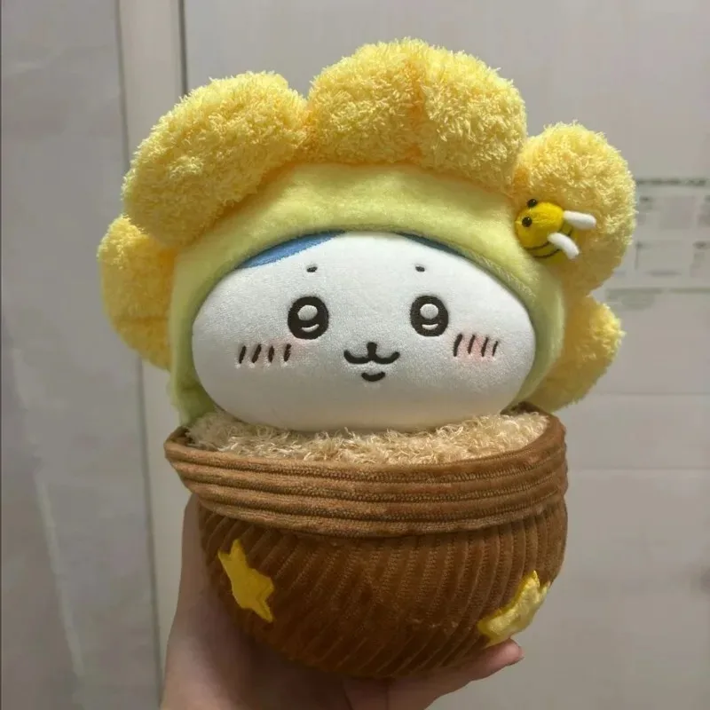 

Chiikawa Usagi Sunflower Plush Toy Cute Potted Stuffed Doll Soft Kawaii Bunny Perfect Gift for Fans & Kids Home Decor Pillow