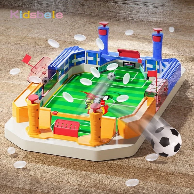 

2 Player Table Soccer Board Game Toy Playset Football Shooting Fun Portable Game Indoor Outdoor Family Gatherings Party Favor