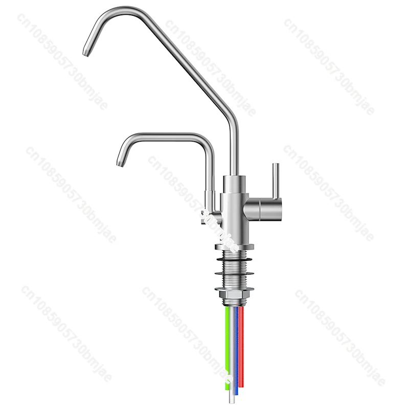 

304 Stainless Steel Alkaline/Acid 2 Way Ionizer Tap for Kitchen Alkaline Faucet Tap Water Alkalizer and Ionizer