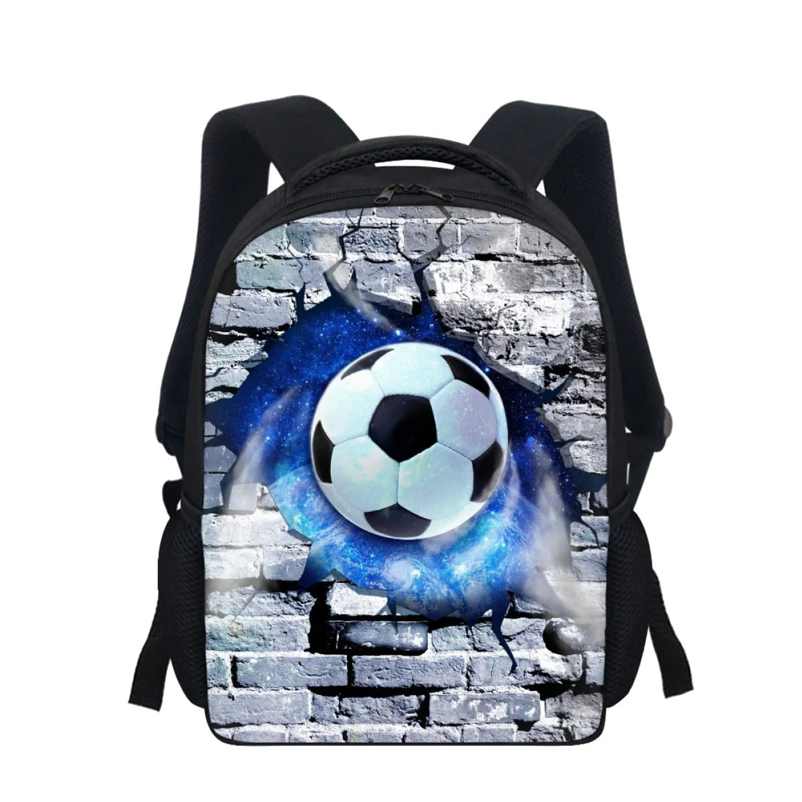 Backpack Football Pattern Vital Cute Backpack Student Lightweight Practical Lunch Backpack for Men Anime Backpack Space Backpack