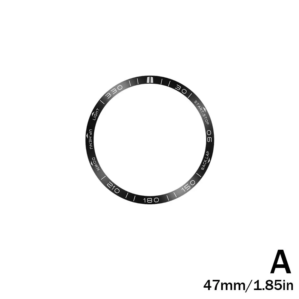 Metal Rings For Garmin Fenix 8 47/51mm Steel Bezel Protection Watch Case Bumper Rings Decoration Watch Accessorie Z2B9