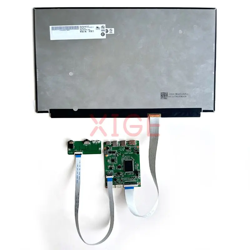 Imagem -06 - Display Driver Controller Board Fit para N156hga N156hge 1920x1080 Tela do Portátil 30 Pinos Edp 156 Faça Você Mesmo Micro Usb Tipo-c Hdmi-mini