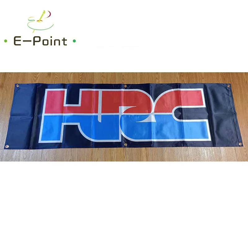 130G 150D Material Honda HRC Racing Banner 1.5ft*5ft (45*150cm) Size for Home Flag yhx131