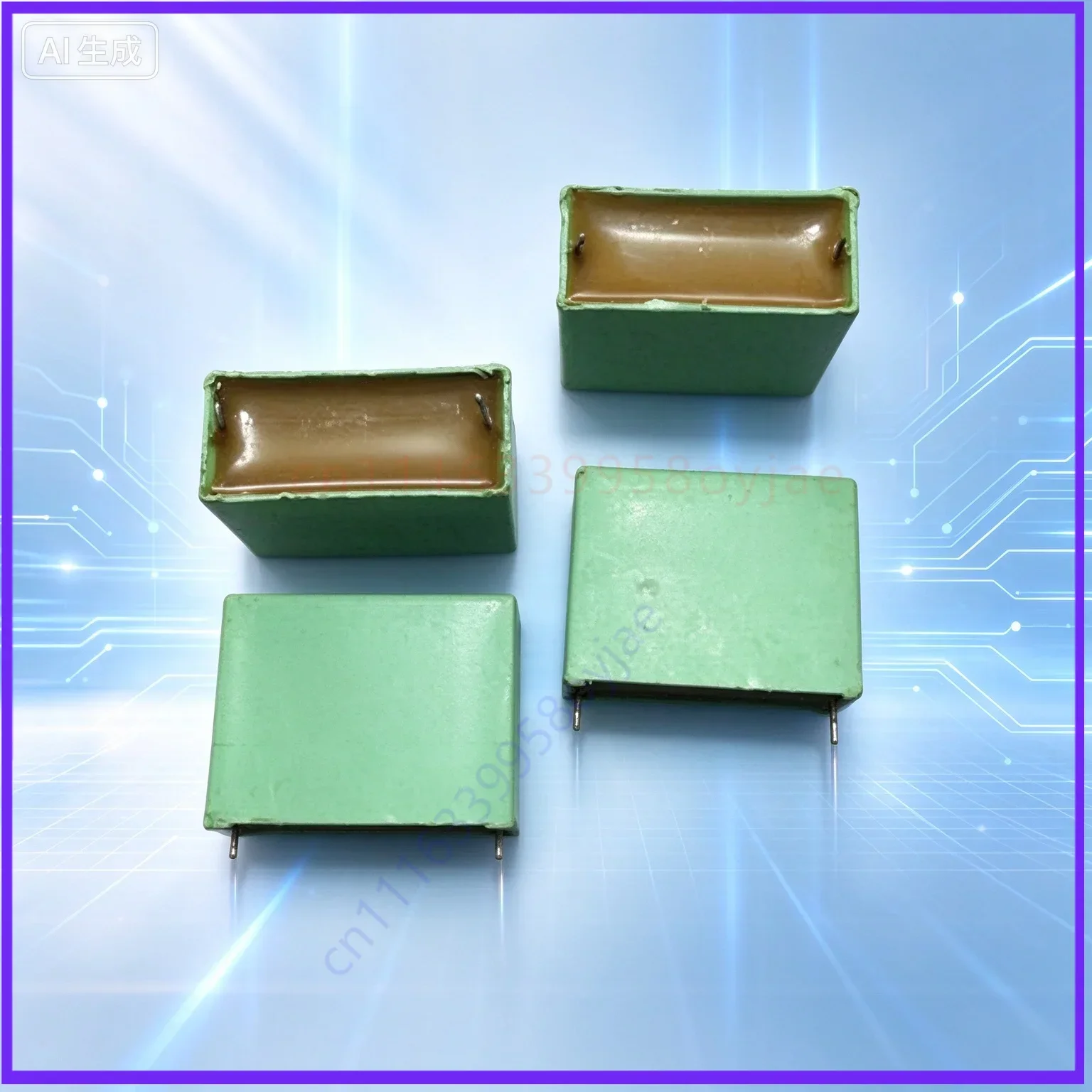 20pcs  Used for ERO Germany MKT1822 10UF 100V 106 Green Film Capacitor