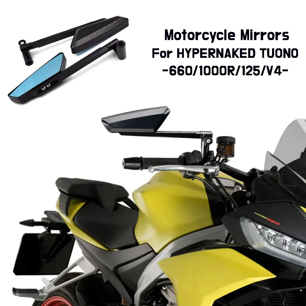 Hypernaked Mirrors  For APRILIA TUONO 660 FACTORY Tuono V4 Motorcycle Rearview TUONO V4 1100 RR Mirror TUONO V4R Tuono 1000R