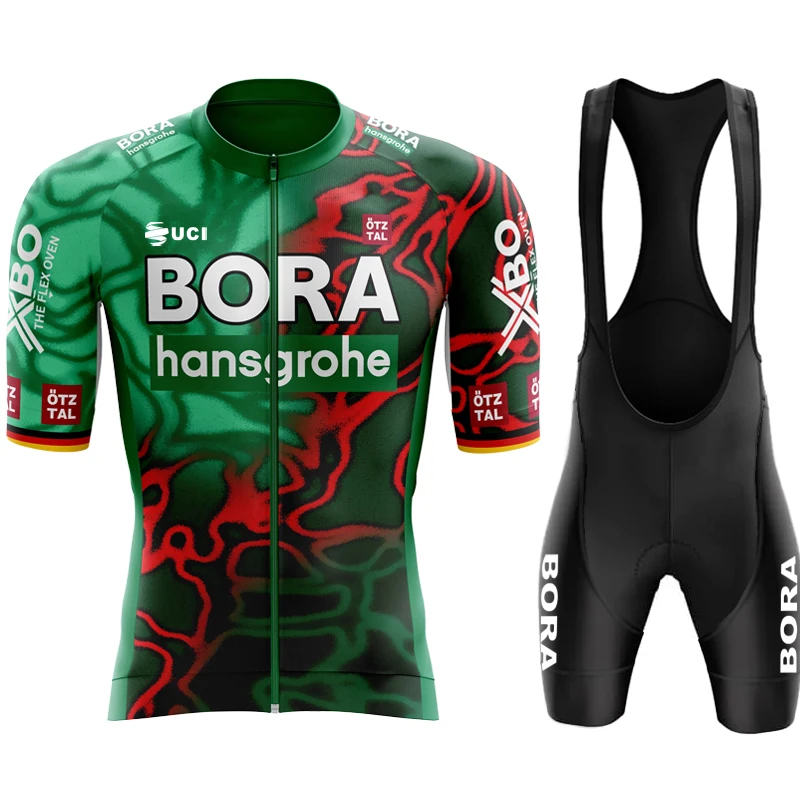 Cycling Clothes UCI BORA Men\'s Outfit Set Pants Man Sports Wear Cycle Jersey Spring Summer Clothing 2024 Bycicle Uniform Bicycle