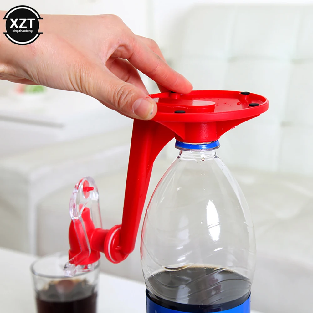 Yaratıcı Saver Soda Dispenser şişe kola baş aşağı İçme su dağıtım makinesi anahtarı Gadget için parti ev Bar