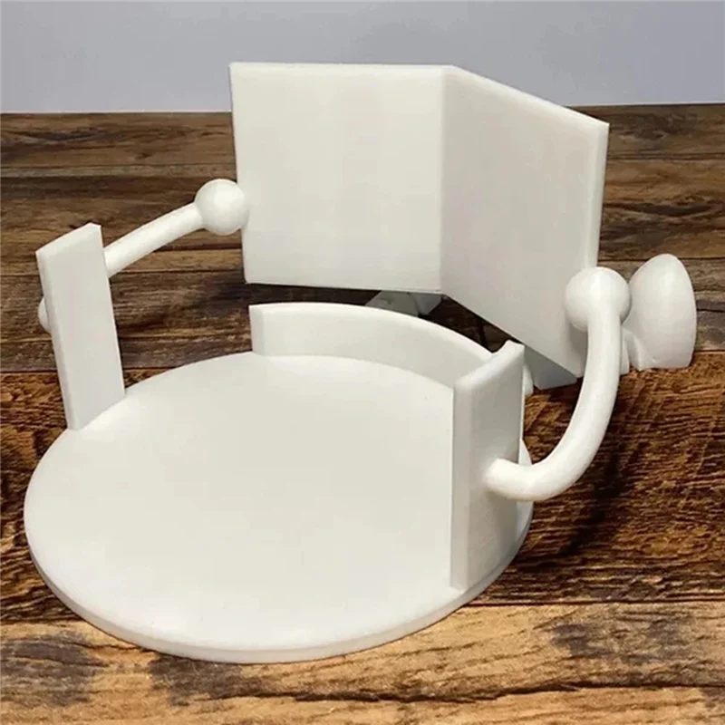 

Kitchen And Bathroom Toilet Paper Holder 3D Printed Tissue Roll Dispenser Decorative Accessory