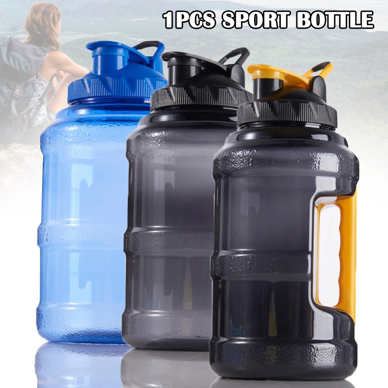 2.5L Sports Water Bottle Training Drinking Water Jug with Flip Up Cap for Home Office School Use