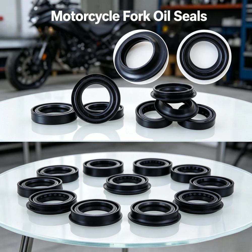 35x48x8 Front Shock Fork Damper Oil Seal & Dust Cover For Piaggio BEVERLY 350 4V IE BV 350 IE ABS 2017 2018 2019 2020 2021 2022