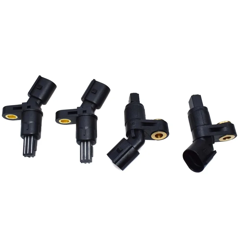 Conjunto de sensor de velocidade da roda abs 4 peças-dianteira traseira esquerda/direita 1j0927803 1j0927804 1j0927807b para tt vw beetle golf jetta
